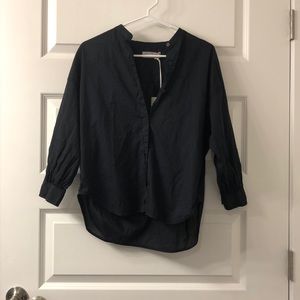 Everlane Collarless Air Shirt